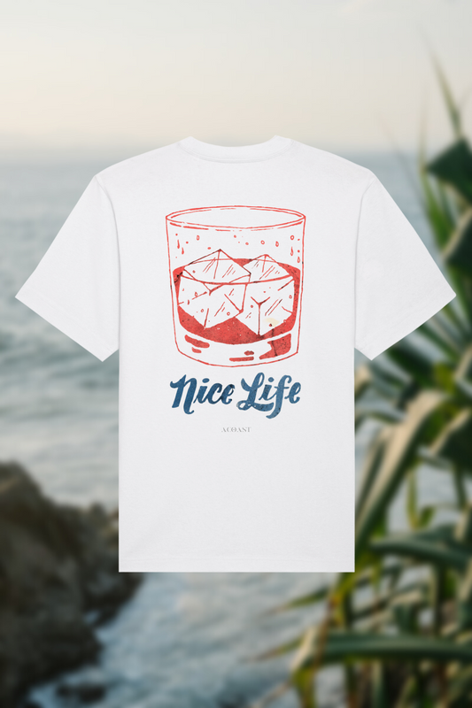 Organic Oversized Heavy T-Shirt - Nice Life